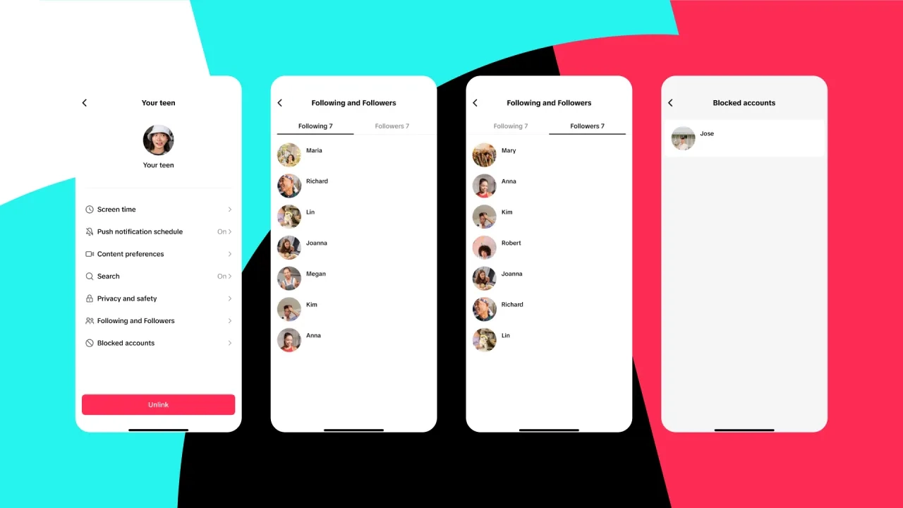 TikTok 上线家长控制功能：能看孩子的粉丝及关注列表，还可限制访问时间