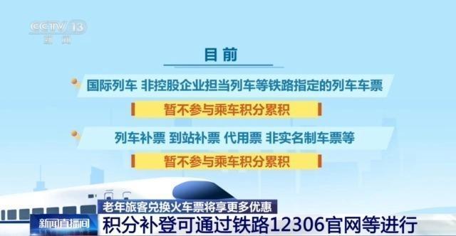 老年旅客买火车票能省钱？攻略来了 更高积分优惠享不停